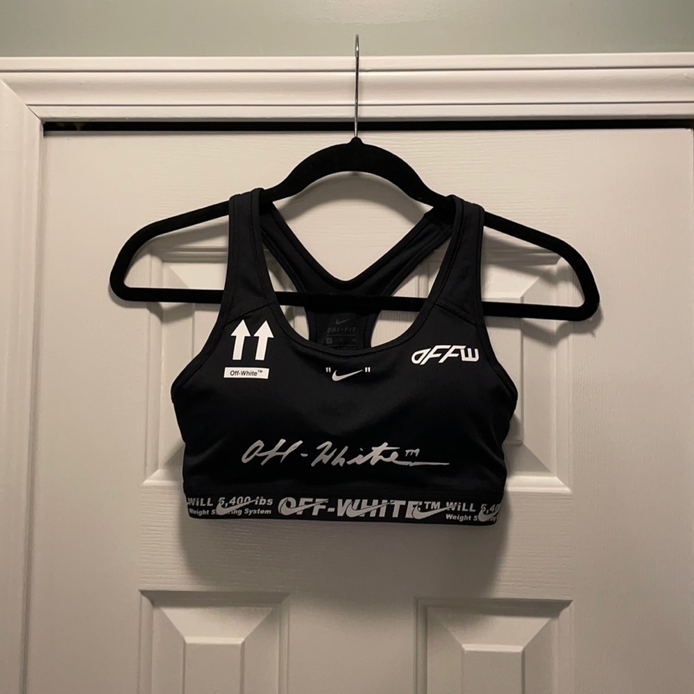Off-white x Nike Women’s NRG As Bra ‘Black’